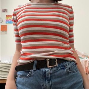 Small striped J. Crew tee